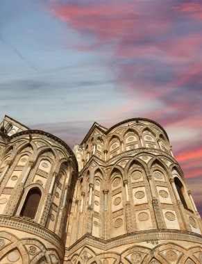 monreale Sicilya, Güney İtalya katedral Bazilikası