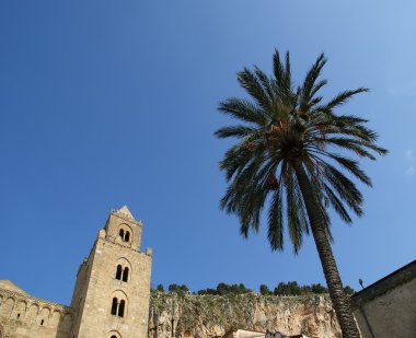 cefalu, Sicilya, Güney İtalya katedral Bazilikası