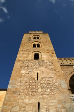 cefalu, Sicilya, Güney İtalya katedral Bazilikası