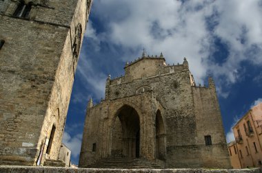 medievel Katolik Kilisesi. Erice, Sicilya