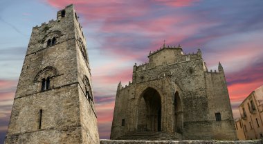 medievel Katolik Kilisesi. Erice, Sicilya