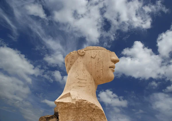 Het standbeeld op het archeologische gebied van agrigento, Sicilië, Italië — Stockfoto
