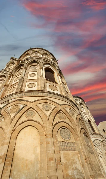 Bazylika katedralna monreale, Sycylii, we Włoszech — Zdjęcie stockowe