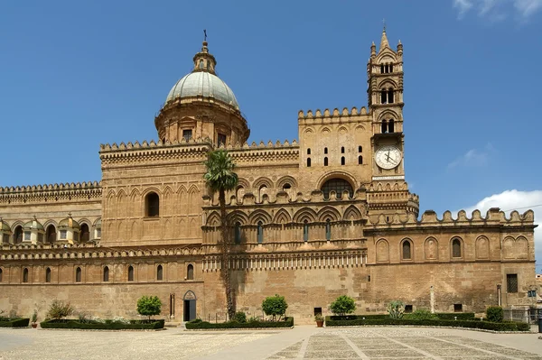 Catedral de Palermo, Sicília, sul da Itália — Fotografia de Stock