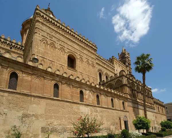 Palermo, Sicilya, Güney İtalya katedral — Stok fotoğraf