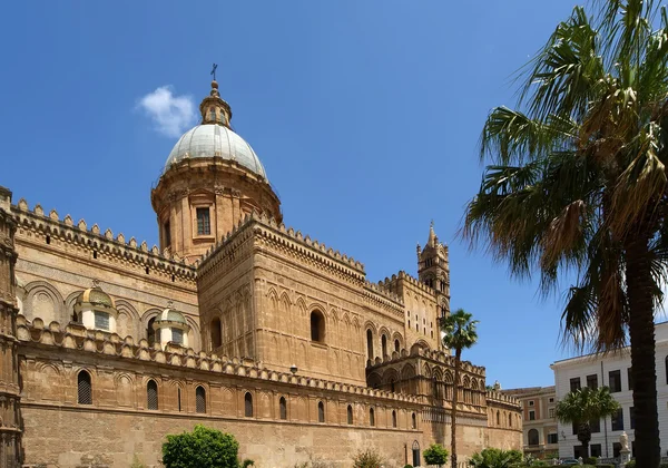 La Cattedrale di Palermo, Sicilia, Italia meridionale — Foto Stock