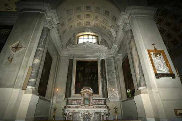 팔레르모, 시 실리, 남쪽 이탈리아의 성당 내부 — 스톡 사진