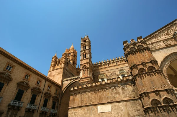 Palermo, Sicilya, Güney İtalya katedral — Stok fotoğraf