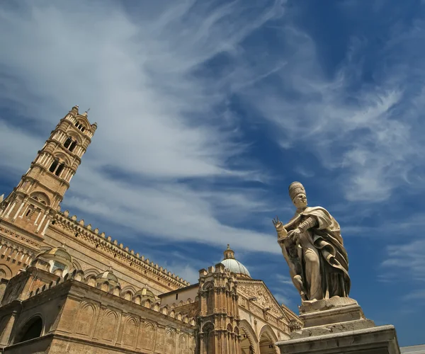 Palermo, 시 실리, 남쪽 이탈리아의 성당 — 스톡 사진