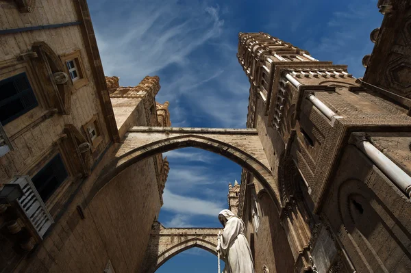 Katedra w palermo, na Sycylii we Włoszech — Zdjęcie stockowe