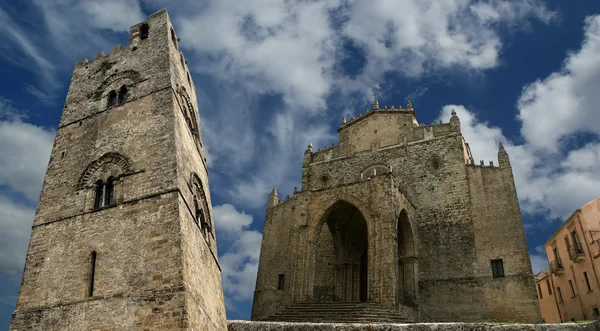 Igreja Católica Medievel. Erice, Sicília — Fotografia de Stock