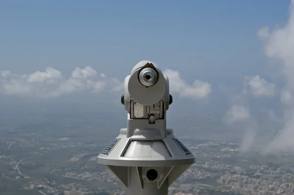 Teleskopbetrachter, Isolation — Stockfoto
