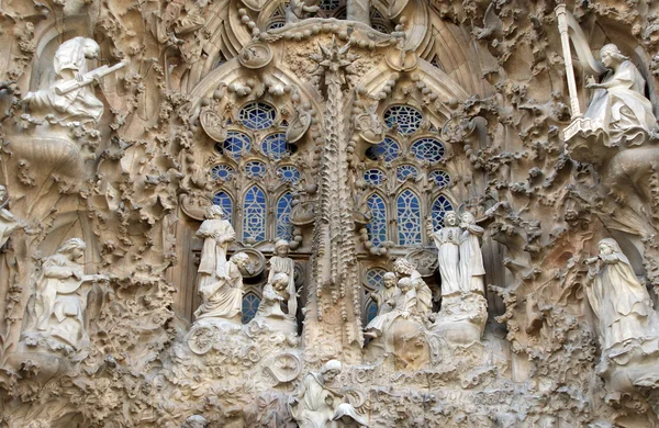 Sagrada familia tarafından antoni gaudi barcelona İspanya — Stok fotoğraf