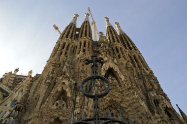 Sagrada familia tarafından antoni gaudi barcelona İspanya