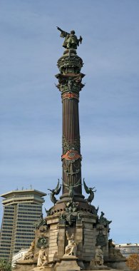 Chistopher Kolomb Anıtı Barselona, İspanya