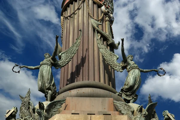 Памятник Колумбу в Барселоне, Испания — стоковое фото