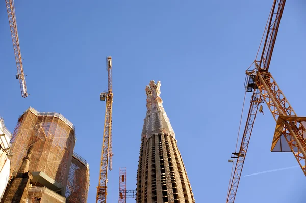 stock image Sagrada Familia by Antoni Gaudi in Barcelona Spain