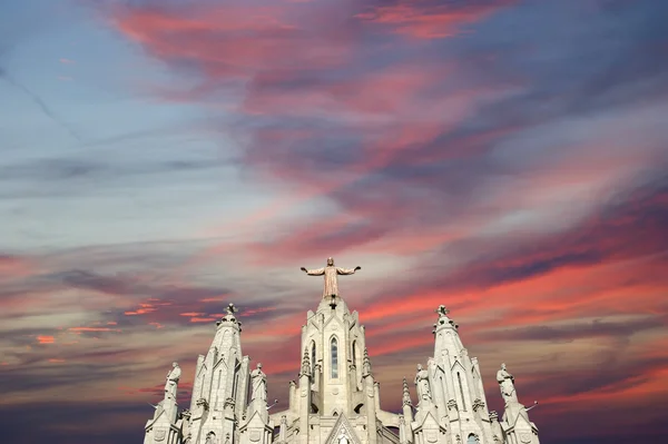 Тібідабо храму, Барселона, Іспанія — стокове фото