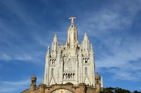 Templo del Tibidabo, Barcelona, España — Foto de Stock