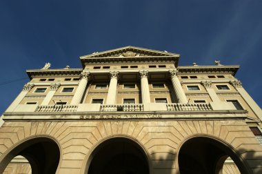 askeri hükümet binası. Barcelona