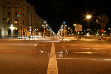 de straten van barcelona's nachts, Catalonië