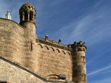 Tibidabo tapınakta tibidabo tepede, barcelona,