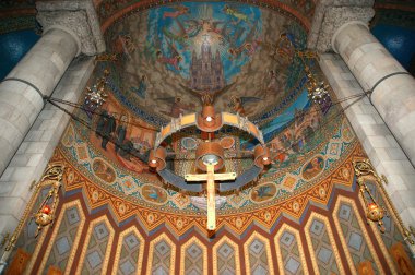 tibidabo Kilisesi, barcelona, İspanya'nın iç