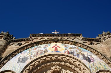 Tibidabo tapınakta tibidabo tepede, barcelona,