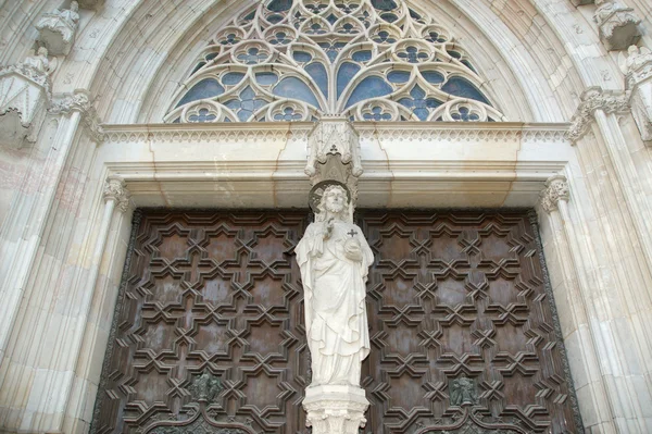 巴塞罗那大教堂 — 图库照片