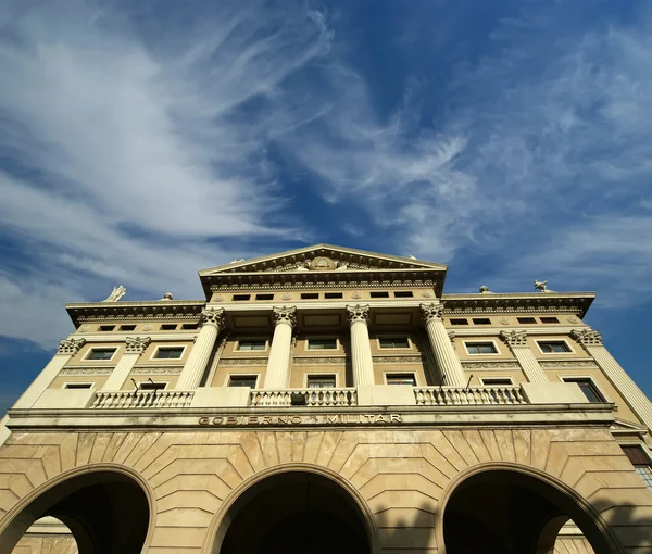 Здание военного правительства. Барселона — стоковое фото