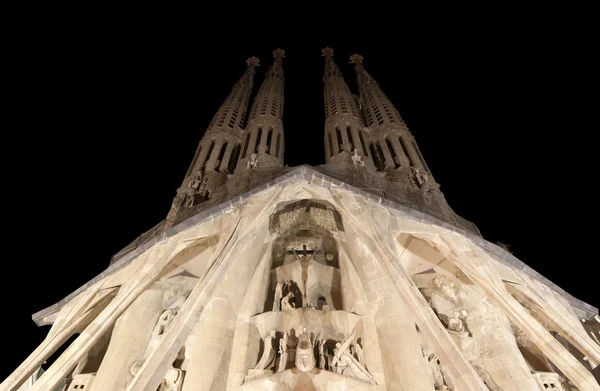 Sagrada Familia de Antoni Gaudí en Barcelona España — Foto de Stock