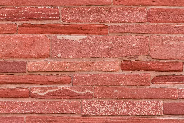 Tuğla duvar kırmızı kale — Stok fotoğraf