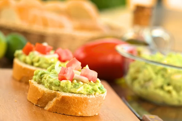 Baguette with Avocado — Stock Photo, Image
