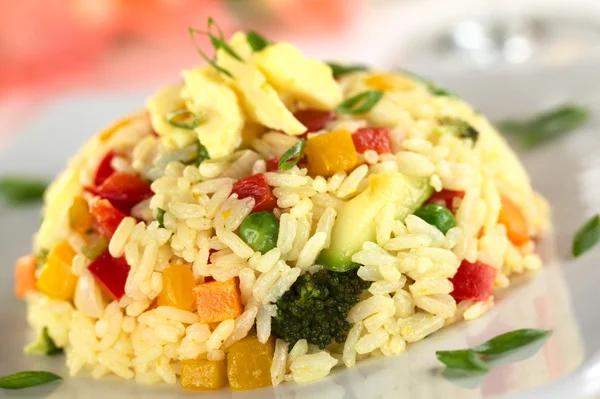 Zeleninové rizoto — Stock fotografie