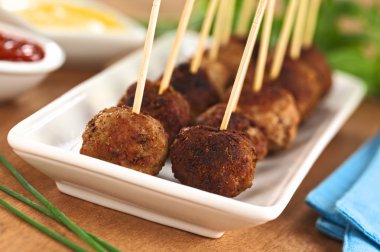 Meatball Appetizers clipart