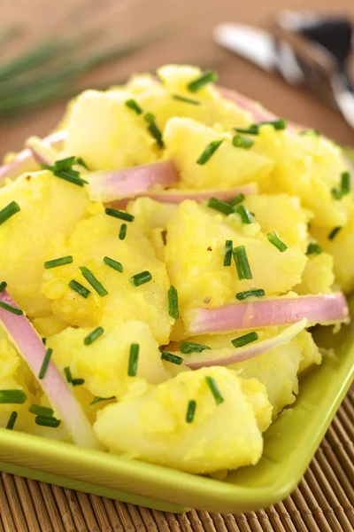 Salada de batata estilo suábio — Fotografia de Stock