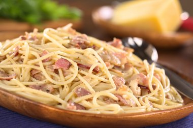 alla carbonara makarnası