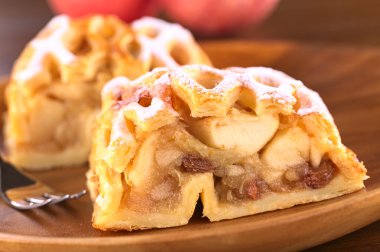 Apple Strudel with Raisins clipart