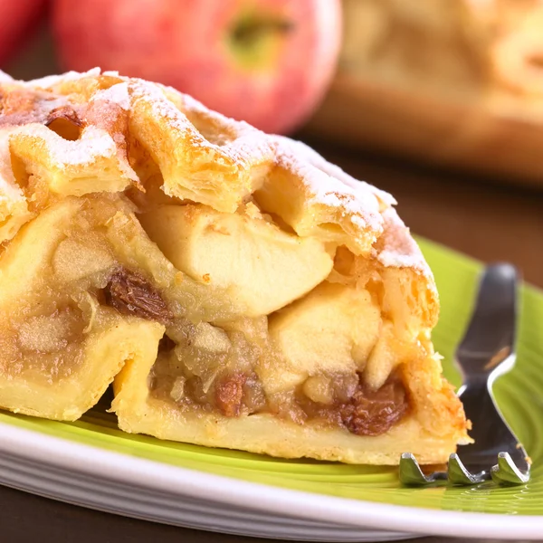 stock image Apple Strudel with Raisins