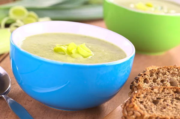 Leek Soup — Stock Photo, Image