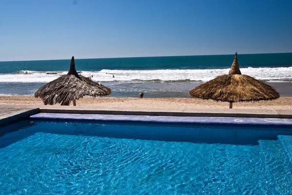 stock image Luxury on the Beach