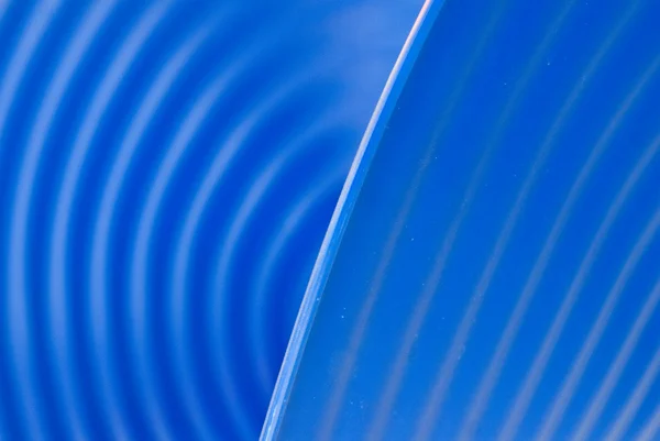Blauer Kunststoff — Stockfoto