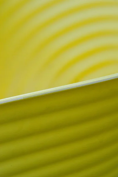 Желтый пластик — стоковое фото