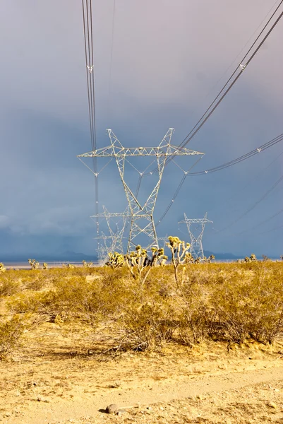 Elektrické vedení — Stock fotografie