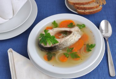 Fish soup clipart