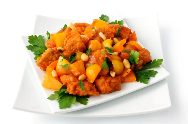 stock image Pork in Batter Sweet and sour sauce