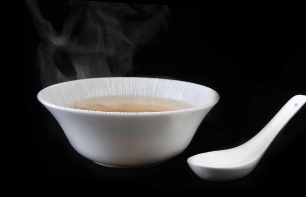 Bowl dengan sup — Stok Foto