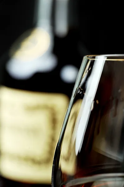 Glass of cognac — Stock Photo, Image