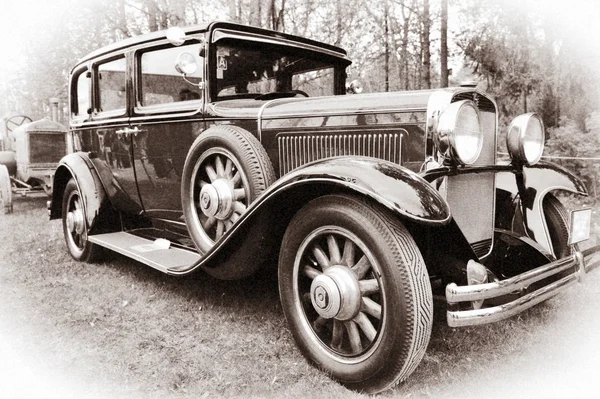 Stary amerykański samochód — Zdjęcie stockowe