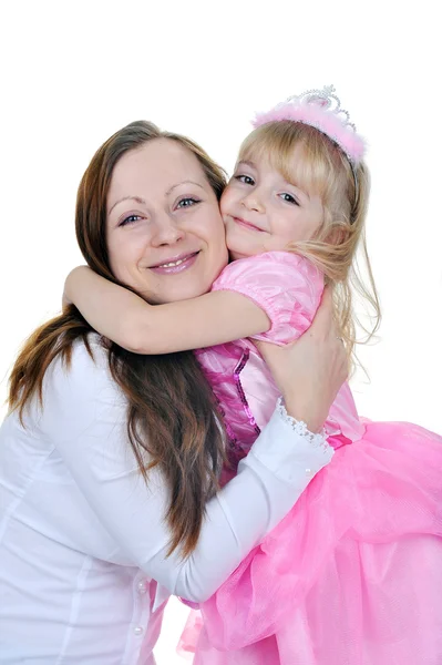stock image Girl with mother